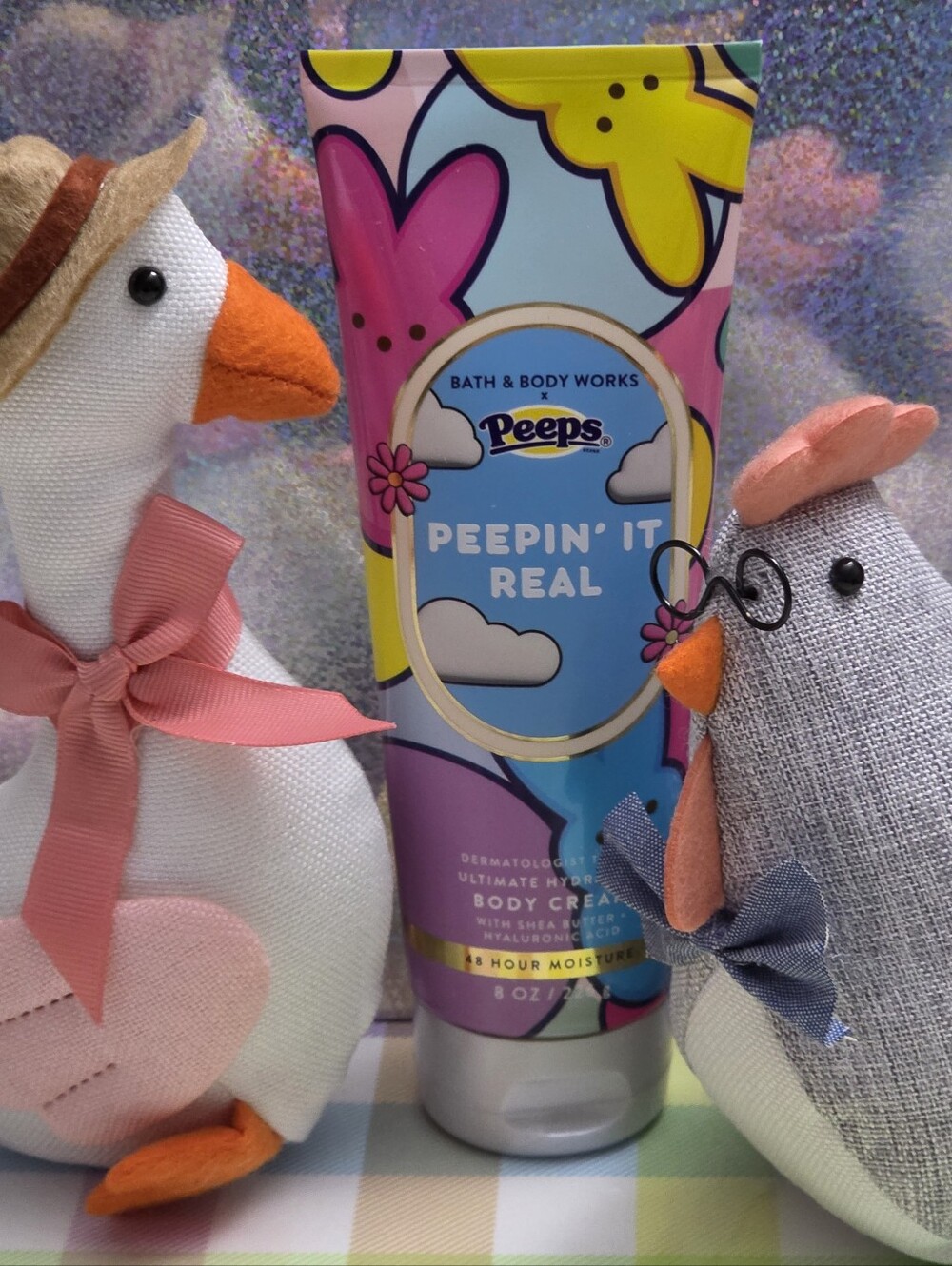 Bath & Body Works Peeps Peepin' It Real Body Cream 8oz NEW RARE